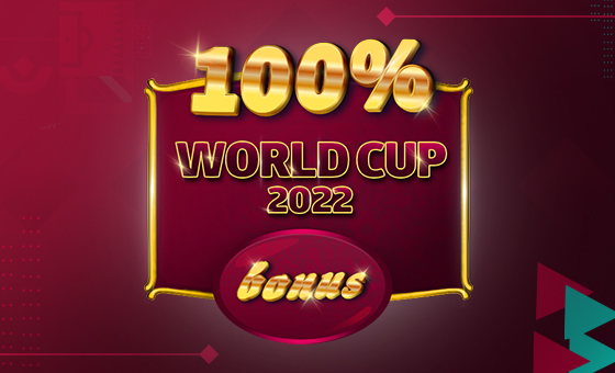 100% World Cup 2022 Bonus